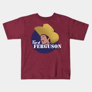 Turd Ferguson Head Vector Kids T-Shirt